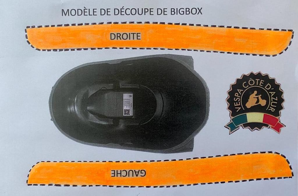 Adaptación del BIG BOX a Vespas anteriores a 2019